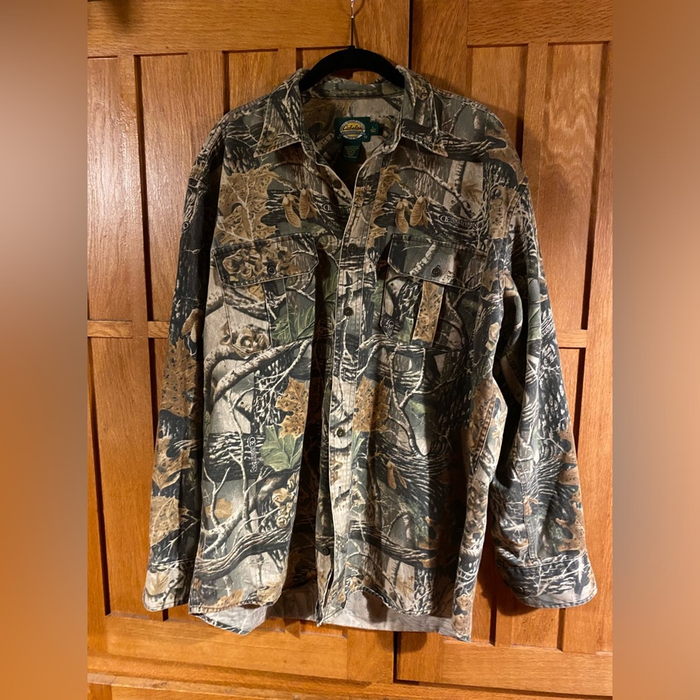 Cabela's Camouflage Shirt Jacket